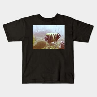 SIX BANDED ANGELFISH Kids T-Shirt